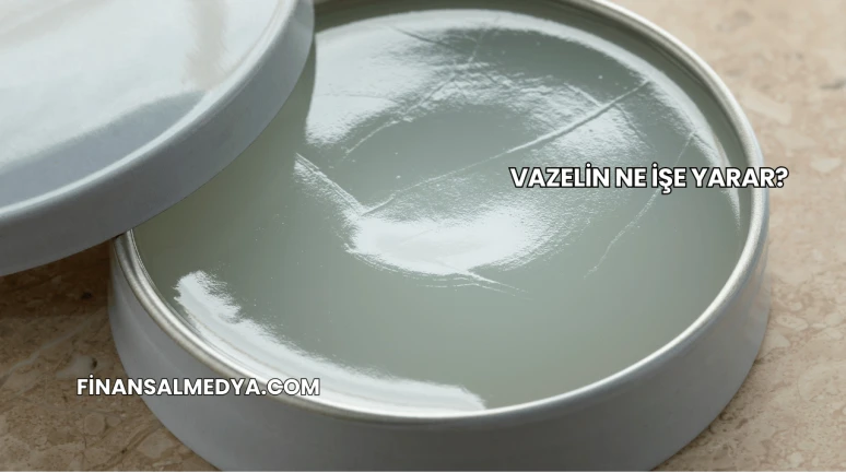 Vazelin Ne İşe Yarar?