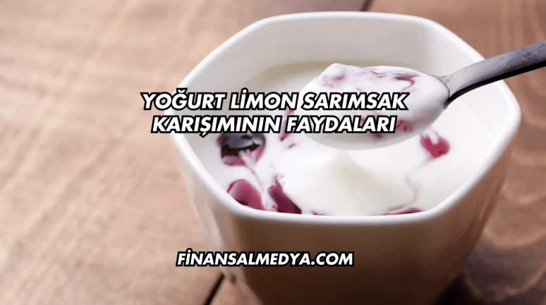 Yoğurt Limon Sarımsak Karışımının Faydaları
