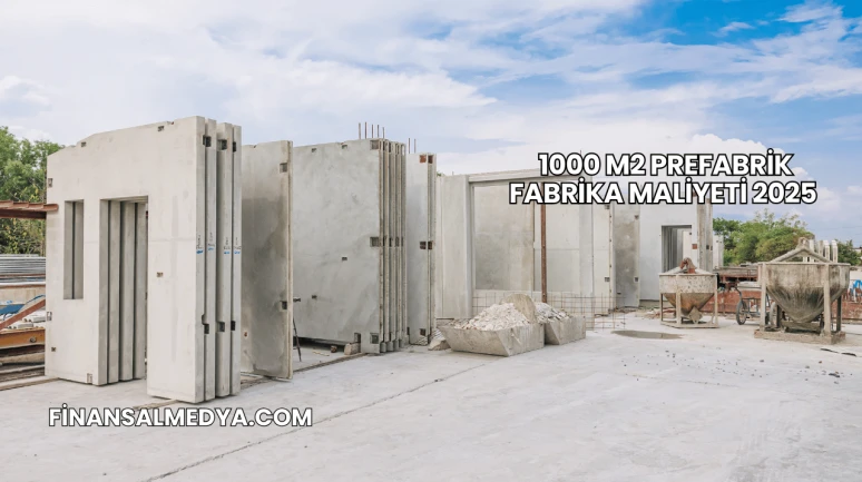 1000 m2 Prefabrik Fabrika Maliyeti 2025