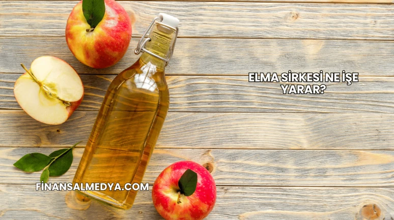 Elma Sirkesi Ne İşe Yarar?