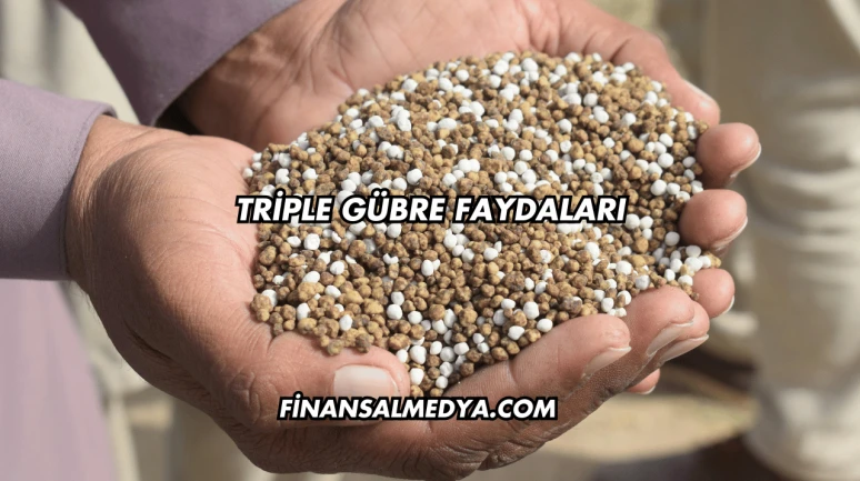Triple Gübre Faydaları