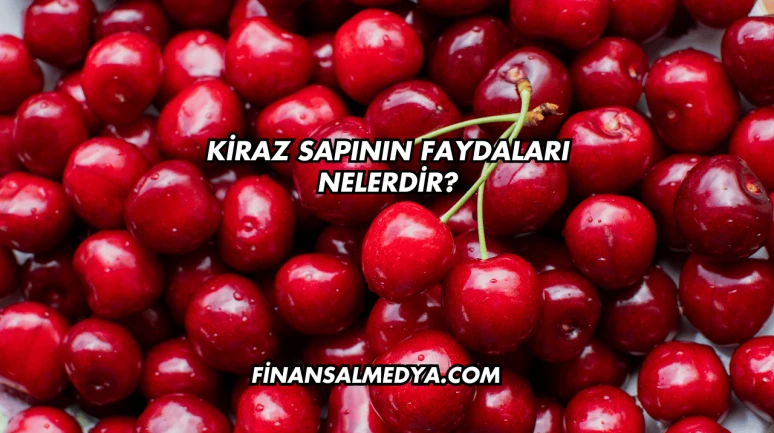 Kiraz Sapının Faydaları Nelerdir?
