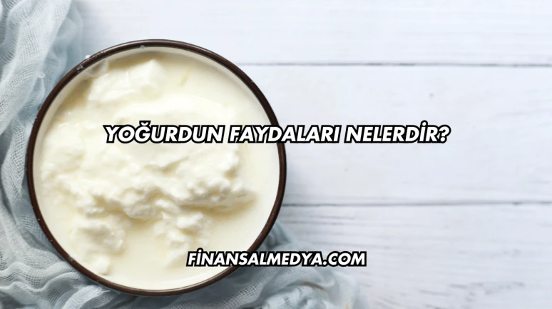 Yoğurdun Faydaları Nelerdir?