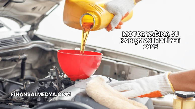 Motor Yağına Su Karışması Maliyeti 2025