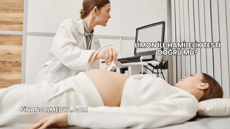 Limon İle Hamilelik Testi Doğru mu?