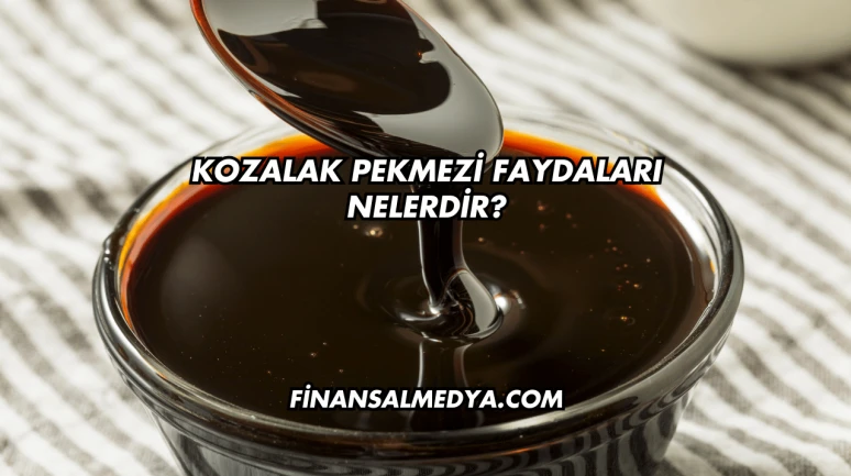 Kozalak Pekmezi Faydaları Nelerdir?