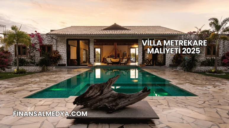 Villa Metrekare Maliyeti 2025