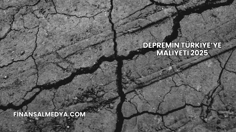 Depremin Türkiye’ye Maliyeti 2025