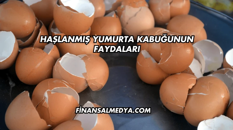 Haşlanmış Yumurta Kabuğunun Faydaları