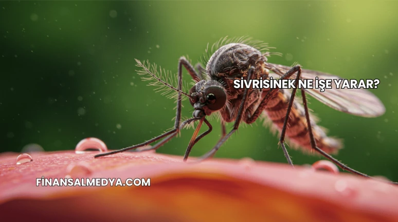 Sivrisinek Ne İşe Yarar?