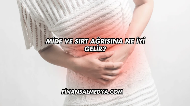 Mide ve Sırt Ağrısına Ne İyi Gelir?