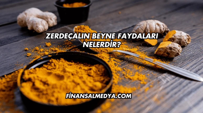 Zerdeçalın Beyne Faydaları Nelerdir?