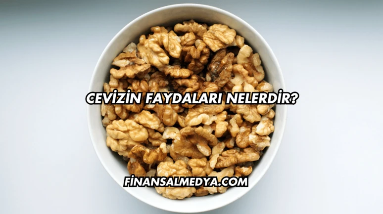 Cevizin Faydaları Nelerdir?