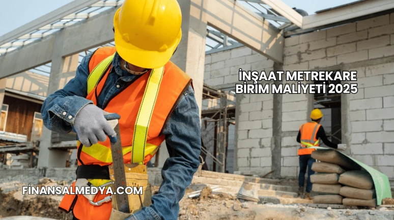 İnşaat Metrekare Birim Maliyeti 2025