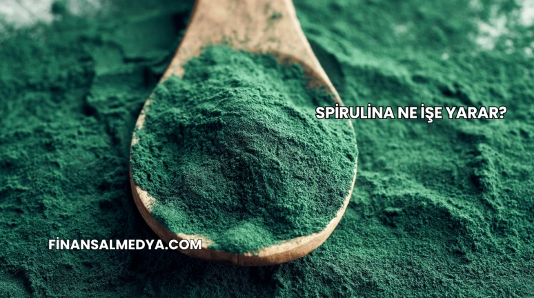 Spirulina Ne İşe Yarar?