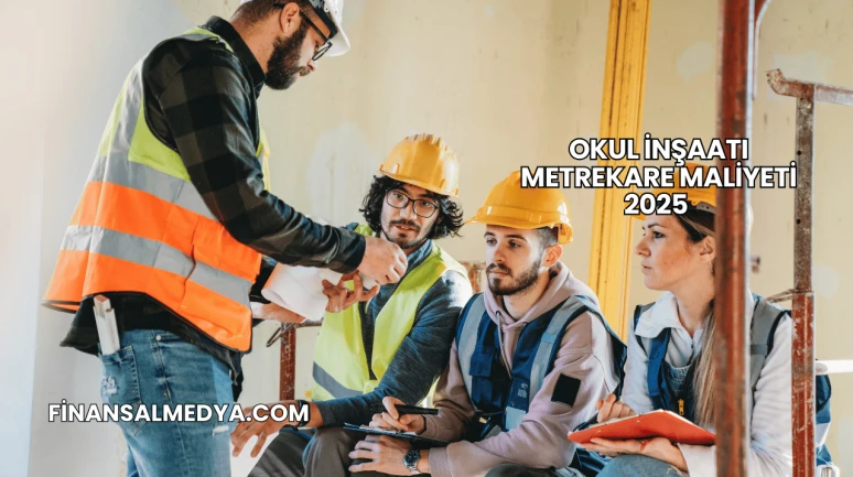 Okul İnşaatı Metrekare Maliyeti 2025