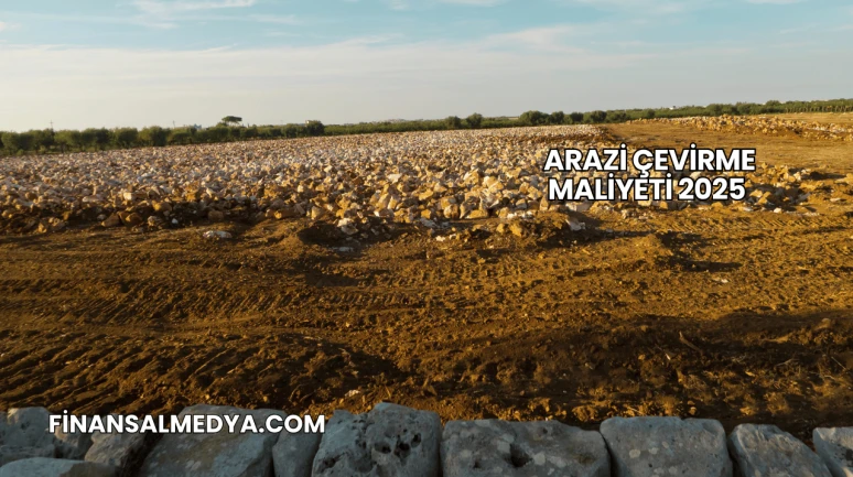 Arazi Çevirme Maliyeti 2025