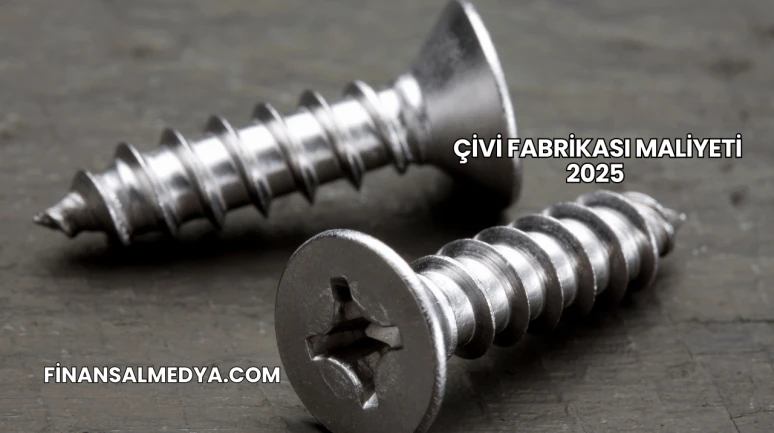 Çivi Fabrikası Maliyeti 2025