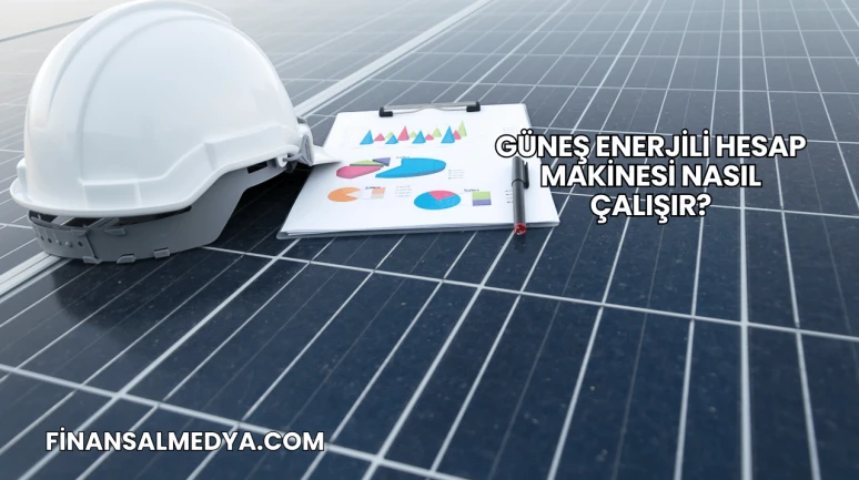 Güneş Enerjili Hesap Makinesi Nasıl Çalışır?