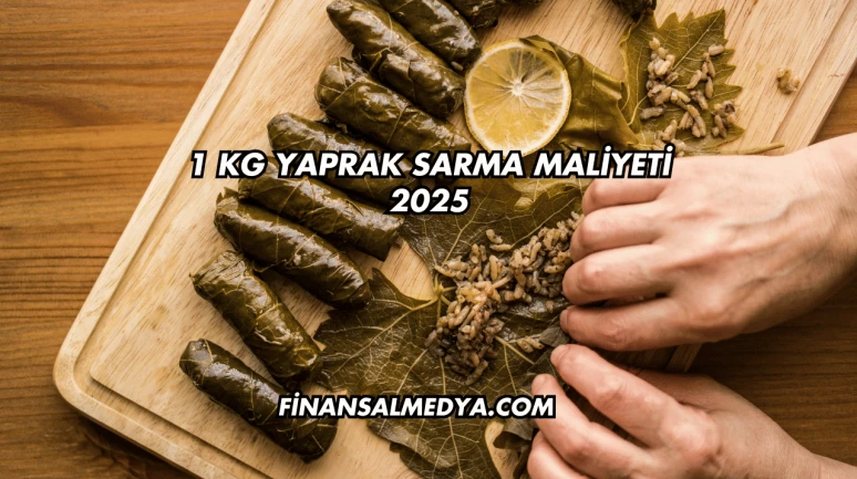 1 Kg Yaprak Sarma Maliyeti 2025