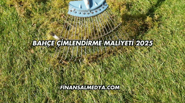 Bahçe Çimlendirme Maliyeti 2025