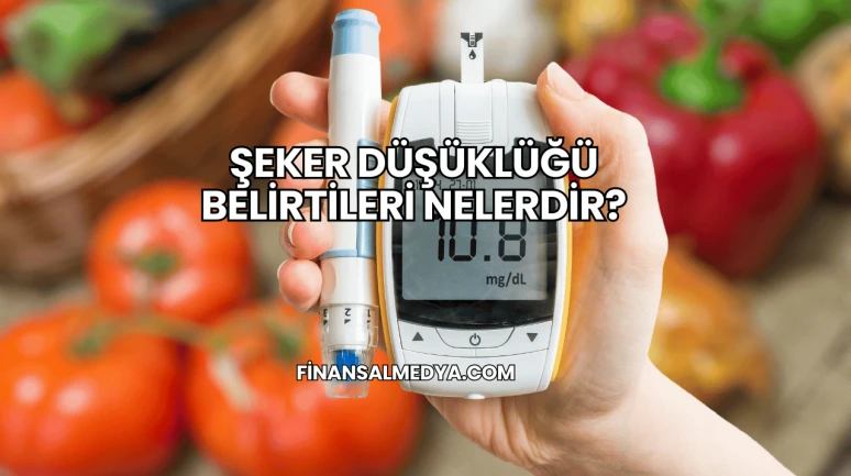 Şeker Düşüklüğü Belirtileri Nelerdir?