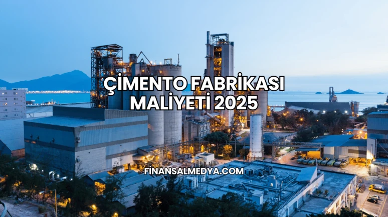 Çimento Fabrikası Maliyeti 2025