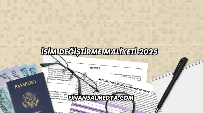 İsim Değiştirme Maliyeti 2025