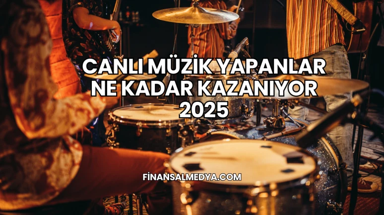 Canlı Müzik Yapanlar Ne Kadar Kazanıyor 2025