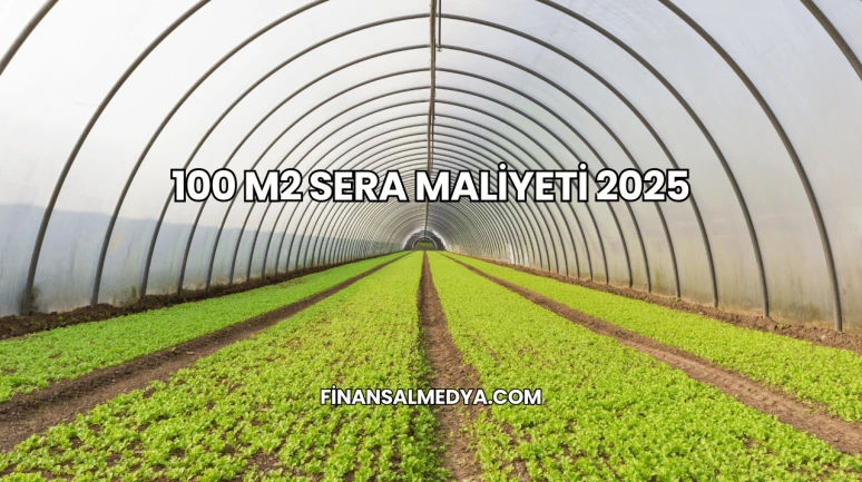 100 M2 Sera Maliyeti 2025
