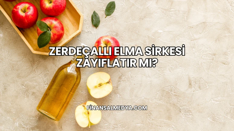Zerdeçallı Elma Sirkesi Zayıflatır mı?