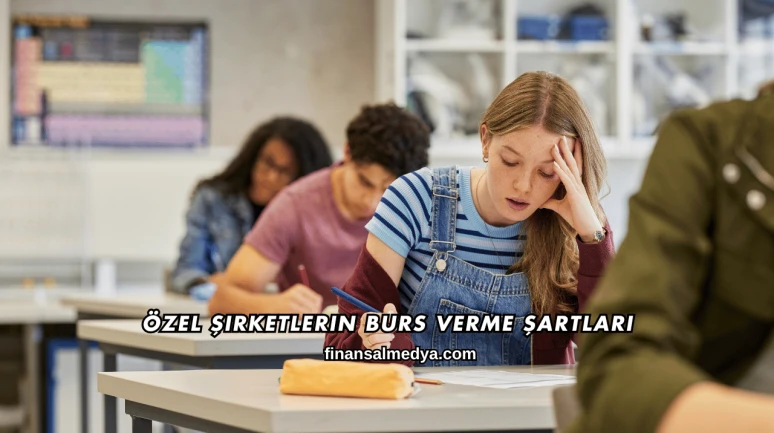 Özel Şirketlerin Burs Verme Şartları