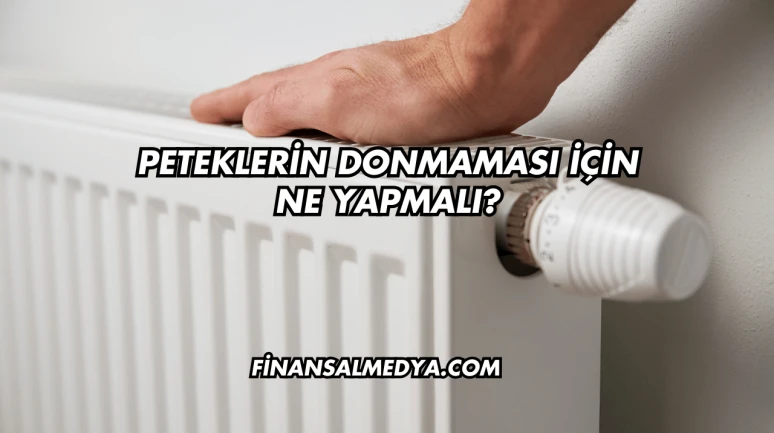 Peteklerin Donmaması İçin Ne Yapmalı?