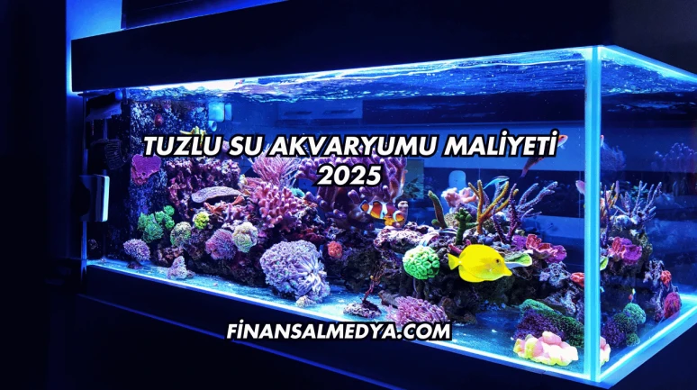Tuzlu Su Akvaryumu Maliyeti 2025