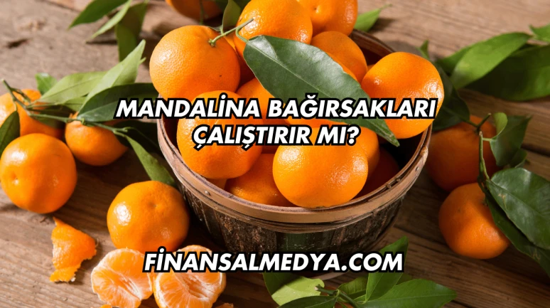 Mandalina Bağırsakları Çalıştırır mı?