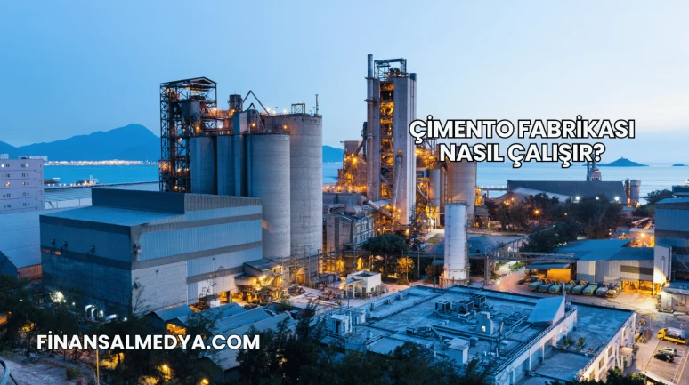 Çimento Fabrikası Nasıl Çalışır?