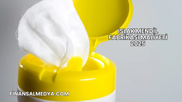 Islak Mendil Fabrikası Maliyeti 2025