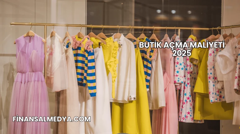 Butik Açma Maliyeti 2025