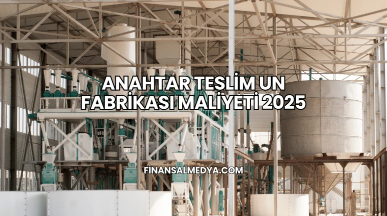 Anahtar Teslim Un Fabrikası Maliyeti 2025