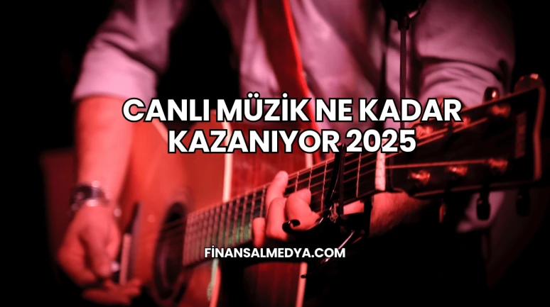 Canlı Müzik Ne Kadar Kazanıyor 2025