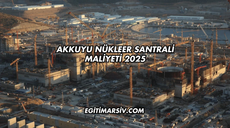 Akkuyu Nükleer Santrali Maliyeti 2025