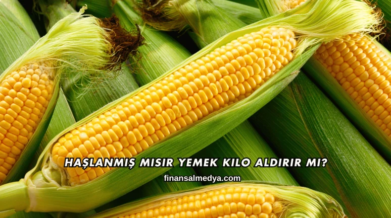 Haşlanmış Mısır Yemek Kilo Aldırır mı?